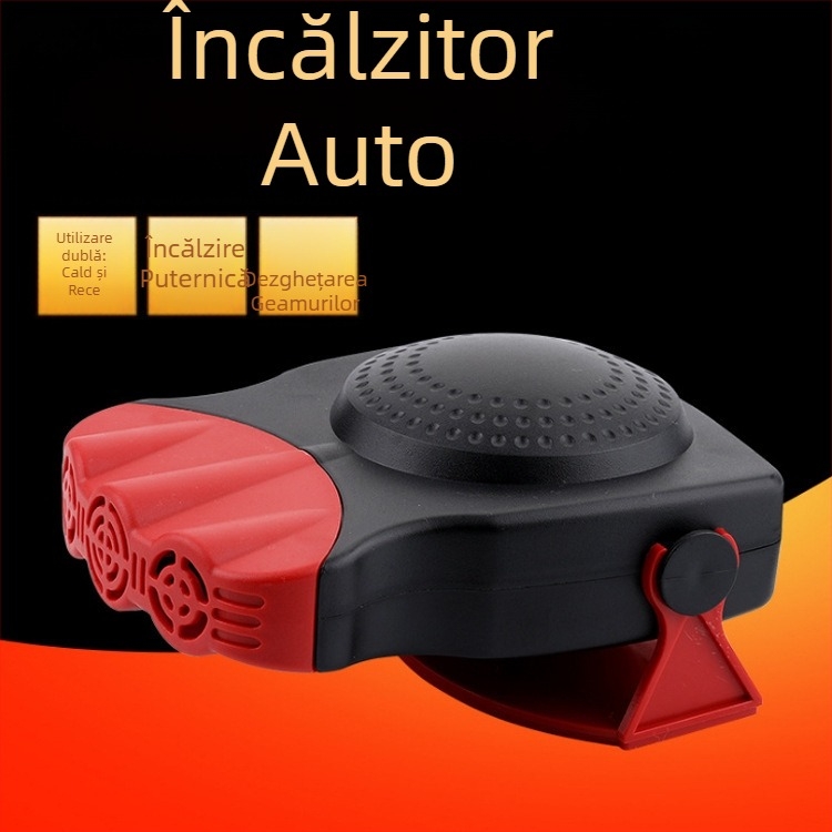 Încălzitor auto 12V și dezaburire, încălzitor auto cu 3 prize