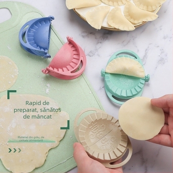 Unealtă pentru prepararea colțunașilor – matriță din plastic, manual, pentru bucătărie de acasă
