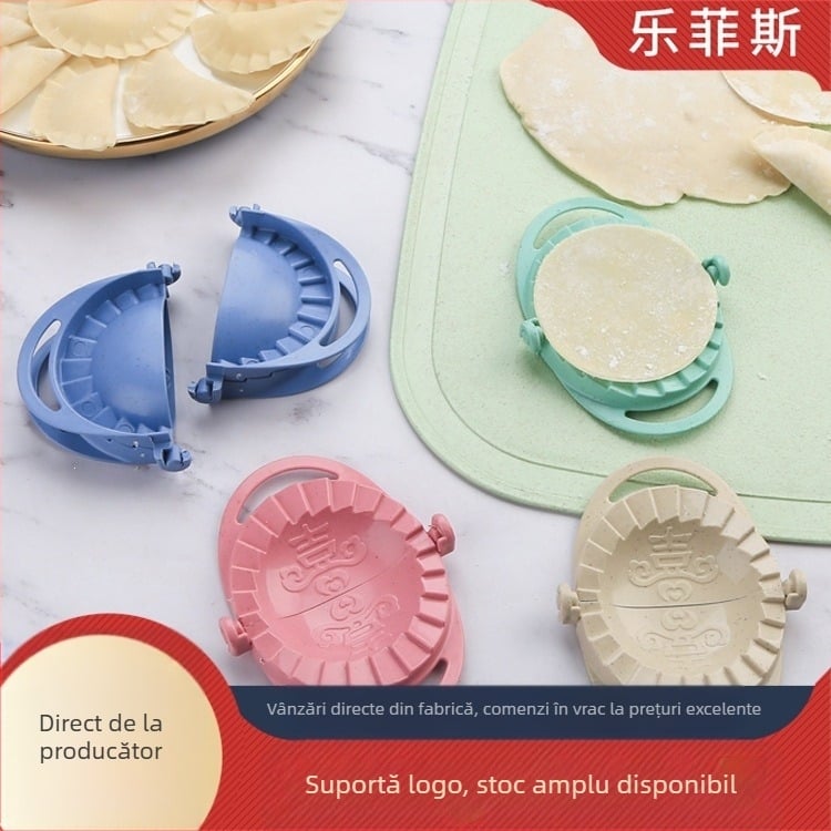Unealtă pentru prepararea colțunașilor – matriță din plastic, manual, pentru bucătărie de acasă