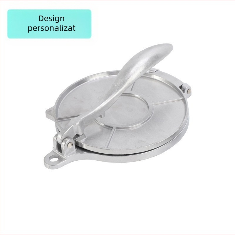 Presă din aluminiu pentru aluat, foi pentru gyoza și tortilla