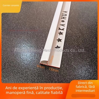 Profil PVC pentru colțuri de plăci cu arc, bandă etanșantă a marginilor