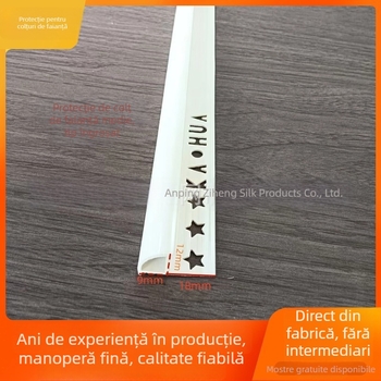 Profil PVC pentru colțuri de plăci cu arc, bandă etanșantă a marginilor