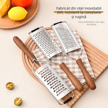Răzuitor din oțel inoxidabil pentru brânzeturi, cu coajă de ciocolată și lămâie — răzător de bucătărie multifuncțional pentru fructe și legume