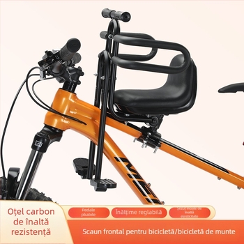 Șa frontală pentru copil pentru biciclete de munte și biciclete pliabile