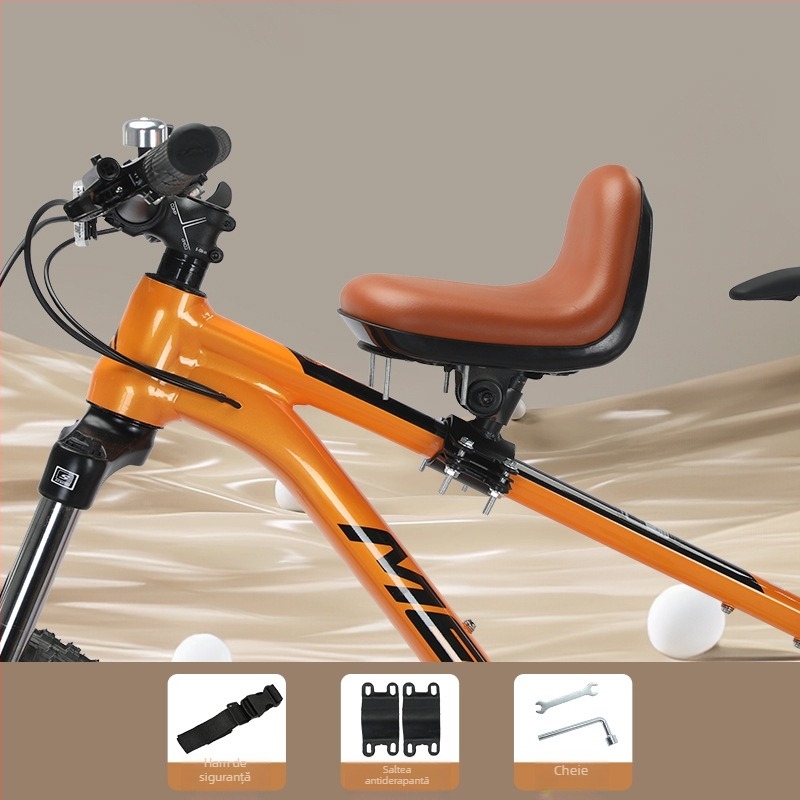 Șa frontală pentru copil pentru biciclete de munte și biciclete pliabile