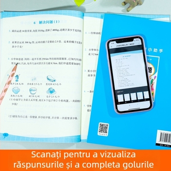 Probleme de matematică cu aplicații pentru clasele 3–6, ediție color, exerciții de pregătire conforme cu programa
