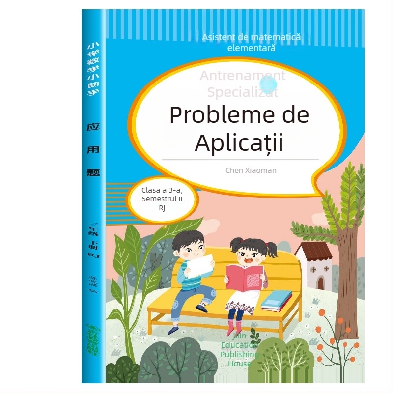 Probleme de matematică cu aplicații pentru clasele 3–6, ediție color, exerciții de pregătire conforme cu programa