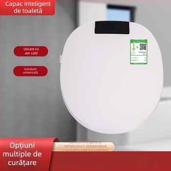 Capac de toaletă inteligent pentru uz casnic, încălzire cu temperatură constantă și spălare cu apă caldă