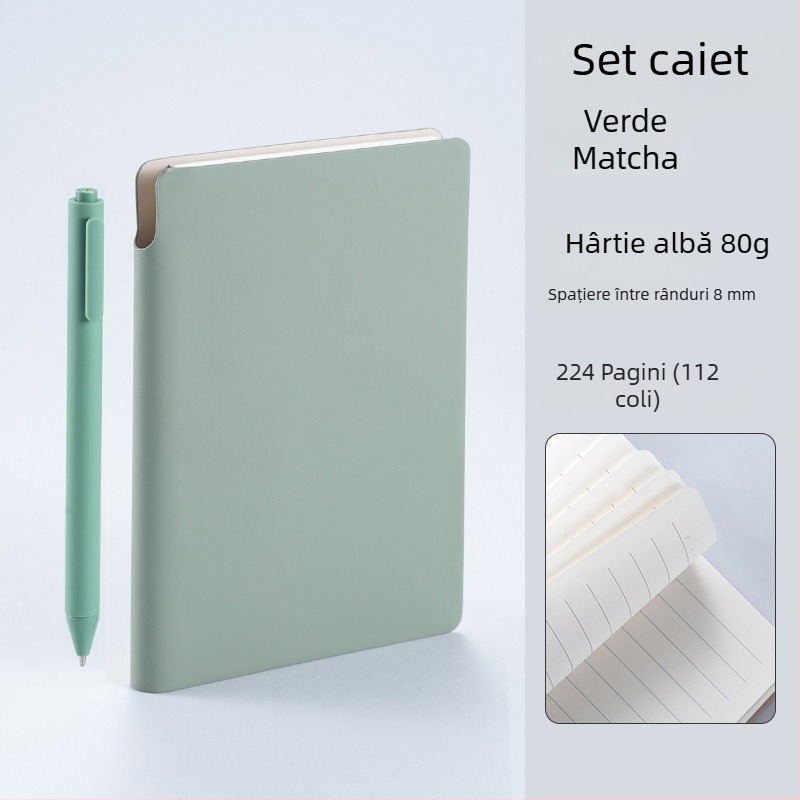 Caiet A6 cu pix, siglă personalizată, carnet de buzunar portabil