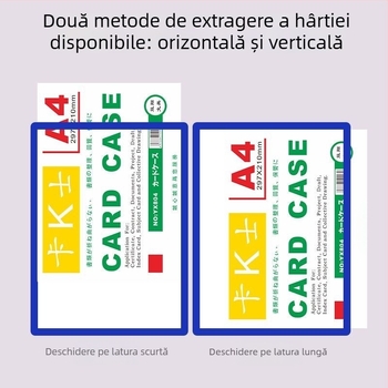 Plicuri magnetice din PVC pentru carduri, dimensiuni A4, A3 și A6, geantă pentru fișiere A5 pentru tablă albă, etichete pentru rafturi 501-502