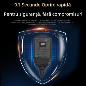 Priză și contact cu protecție la scurgeri, 6A, pentru boilere, mașini de spălat și capac de toaletă inteligent