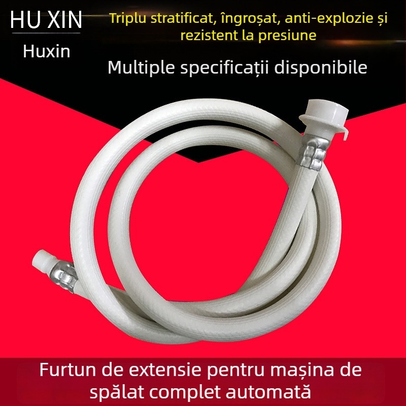 Furtun extensibil de alimentare cu apă pentru mașina de spălat cu încărcare de sus