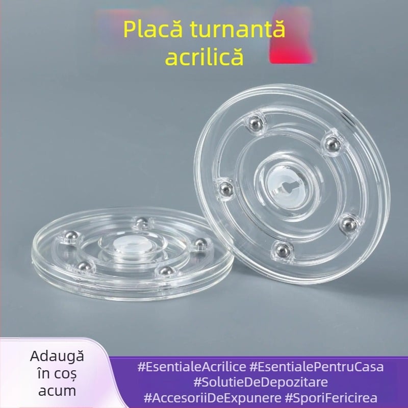 Tavă rotativă pentru decorarea torturilor, suport de decorare a torturilor, unelte din plastic PS