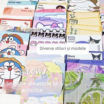Set mare de notițe adezive într-o cutie misterioasă – pachet mixt pentru elevi