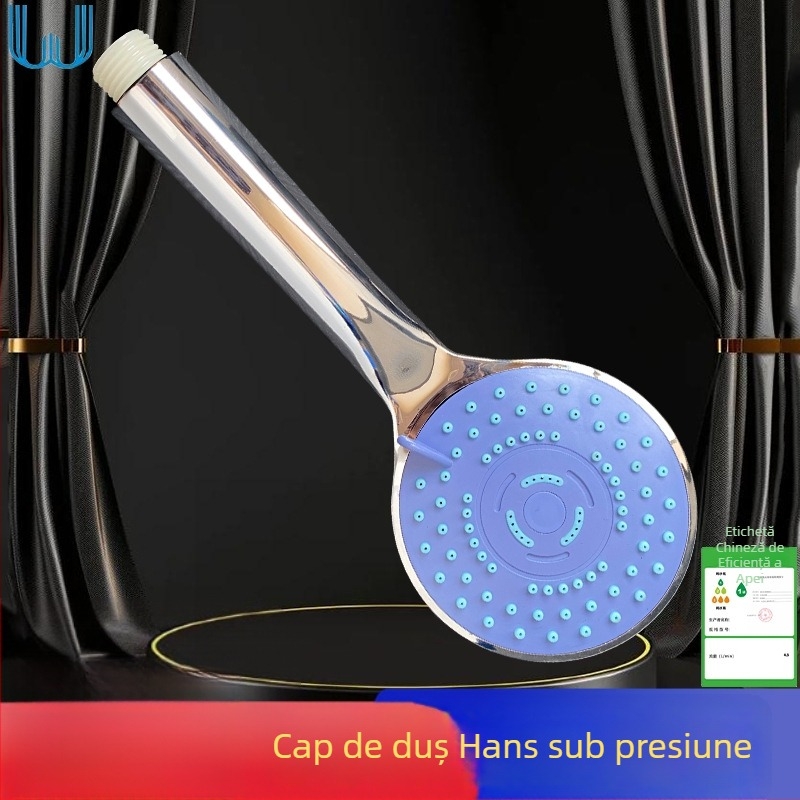 Hans cap de duș – reglaj multifuncțional, duș manual, cu întrerupere a apei, pentru baie
