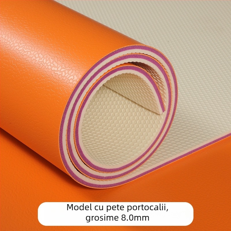 Podea sportivă din cauciuc, antiderapantă și cu absorbție a șocurilor, cu model pietre prețioase, pentru sălile de tenis de masă, badminton și sala de sport