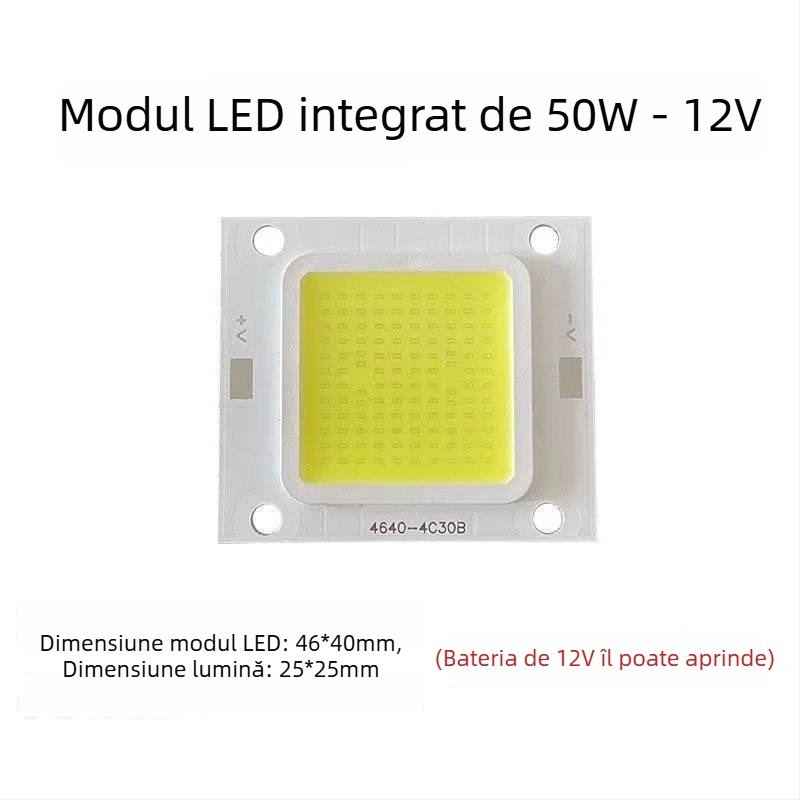 Guanyi lampă stradală solară, fără driver, panou LED încorporat, 30W/50W