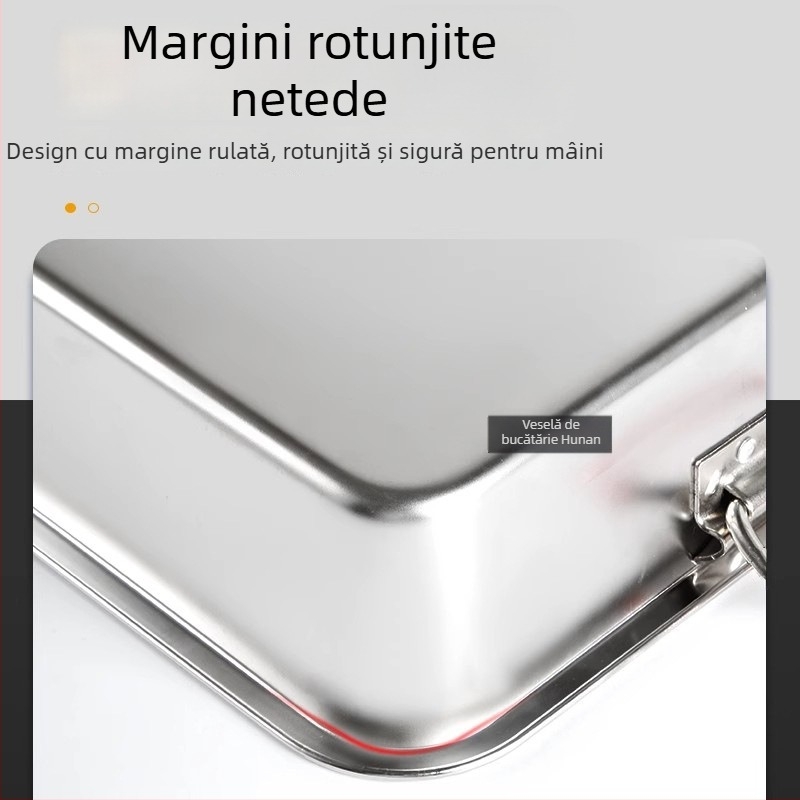 Oală din oțel inoxidabil pentru hot pot cu separator, compatibilă cu plite cu inducție, stil chinezesc, 6,1–10 L, model QC25-CCG2151