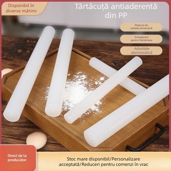 Rolă de aluat din plastic PP antiaderent pentru fondant – ustensilă de bucătărie pentru coacere acasă