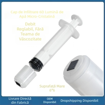 Dispozitiv de infuzie cu nano-cristale 6D pentru uz casnic, cip nano-cristal pentru infuzie superficială, fără durere, portabil