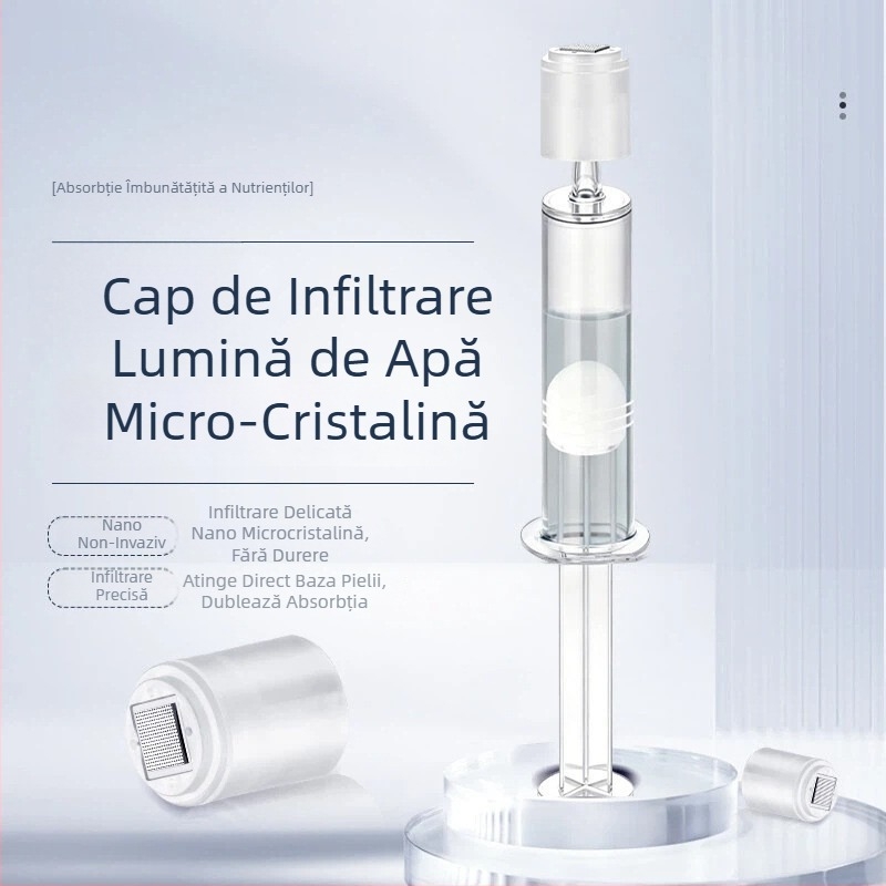 Dispozitiv de infuzie cu nano-cristale 6D pentru uz casnic, cip nano-cristal pentru infuzie superficială, fără durere, portabil