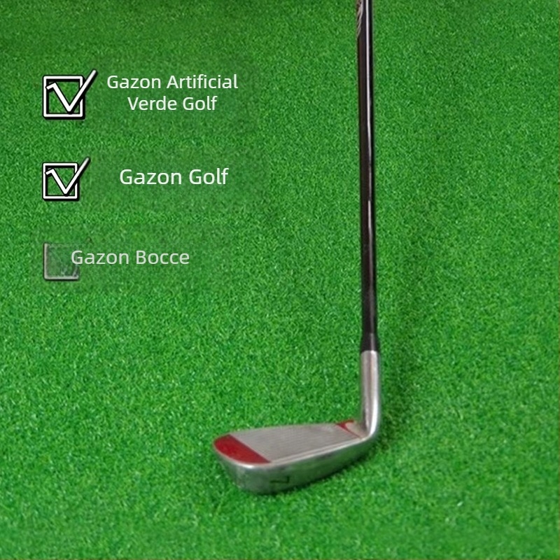 Gazon artificial pentru golf, covor de iarbă sintetic pentru terenuri cu garduri, curți de nunți și grădini de copii