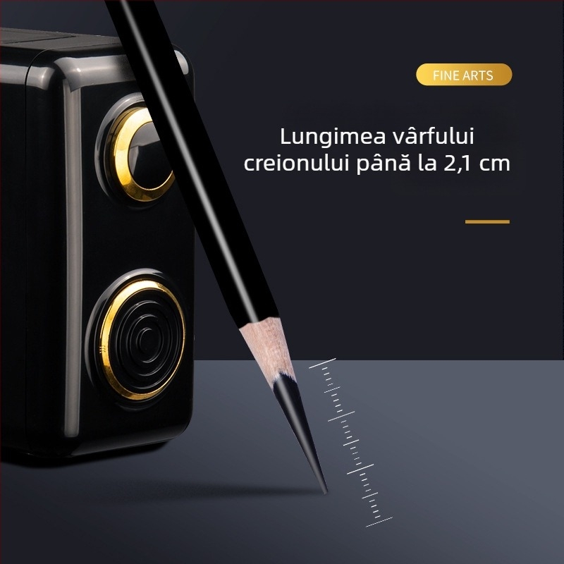 Show Pu Ascuțitoare pentru creioane pentru schițe – ascuțitoare manuală pentru studenți la artă