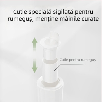 Ascuțitor semi-automat pentru creioane, diametru mare 3.0–3.15 mm, mic, portabil, păstrează mâinile curate.