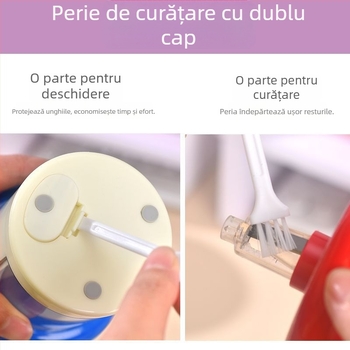 Ascuțitor de creioane electric, în formă de ciupercă, reîncărcabil, pentru elevi