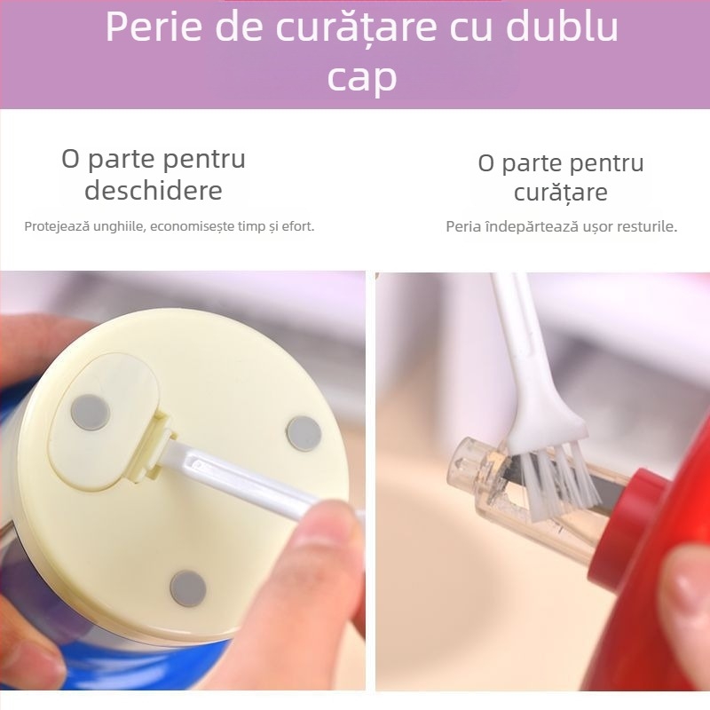 Ascuțitor de creioane electric, în formă de ciupercă, reîncărcabil, pentru elevi