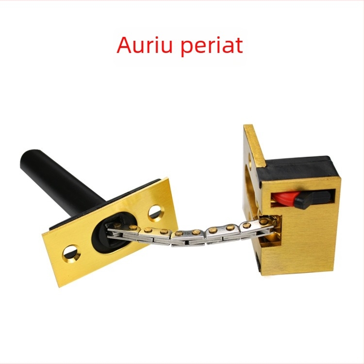 Zăvor ascuns pentru ușa de hotel cu lanț antifurt, din aliaj de zinc