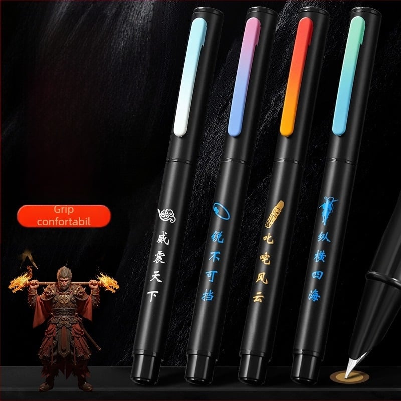 Stilou termic ștergibil Black Myth Wukong cu imprimare a logo-ului, destinat elevilor