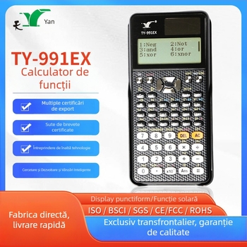 TY-991EX-298 calculator științific multifuncțional pentru examenele elevilor din gimnaziu și studenților