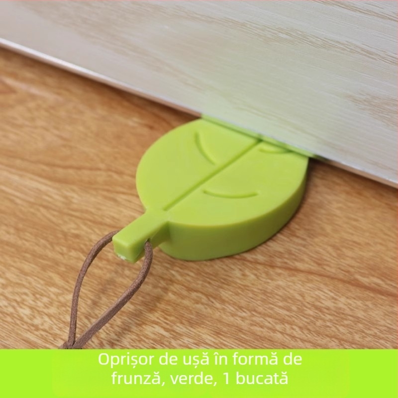 Stop de ușă din silicon, demontabil, rezistent la vânt, cu protecție anti-coliziune