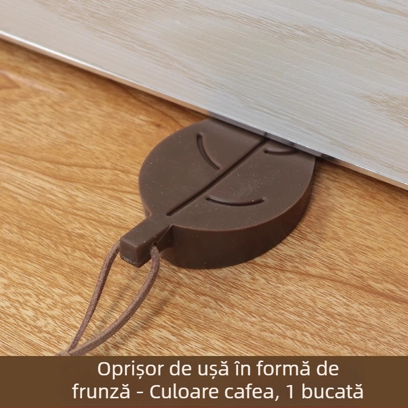 Stop de ușă din silicon, demontabil, rezistent la vânt, cu protecție anti-coliziune
