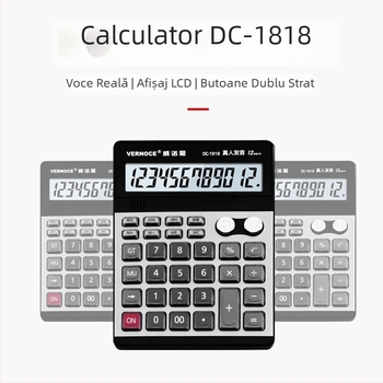 Calculatoare de birou cu funcție vocală, ecran mare și taste mari pentru contabilitate financiară