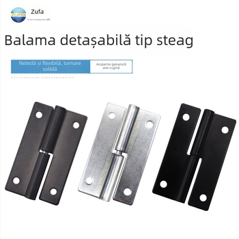 Balama în formă de fluture din aliaj de zinc, cadru în formă de H, braț scurt, detașabil, pentru uși din lemn pliabile și uși din oțel laminat la rece.
