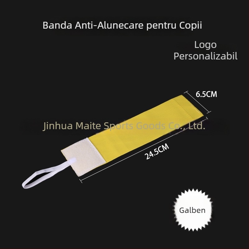 Brățară de căpitan pentru fotbal, pentru antrenamente și meciuri, Velcro pentru copii, emblemă de echipă pentru exterior, imprimare logo disponibilă