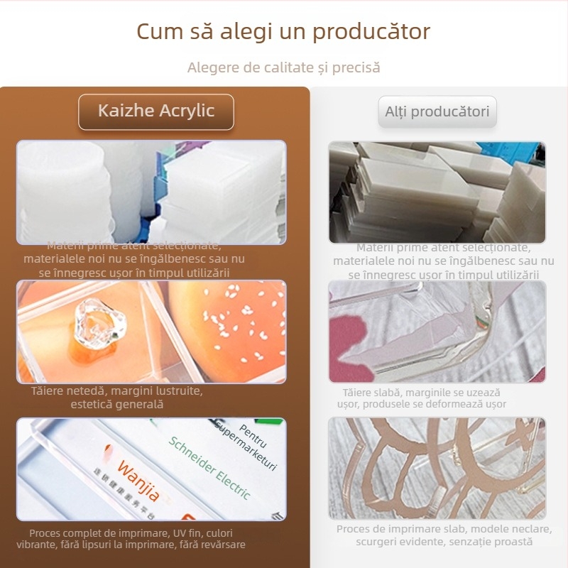 Suport din acril pentru pixuri – organizator de birou creativ, design drăguț de desene animate, personalizabil