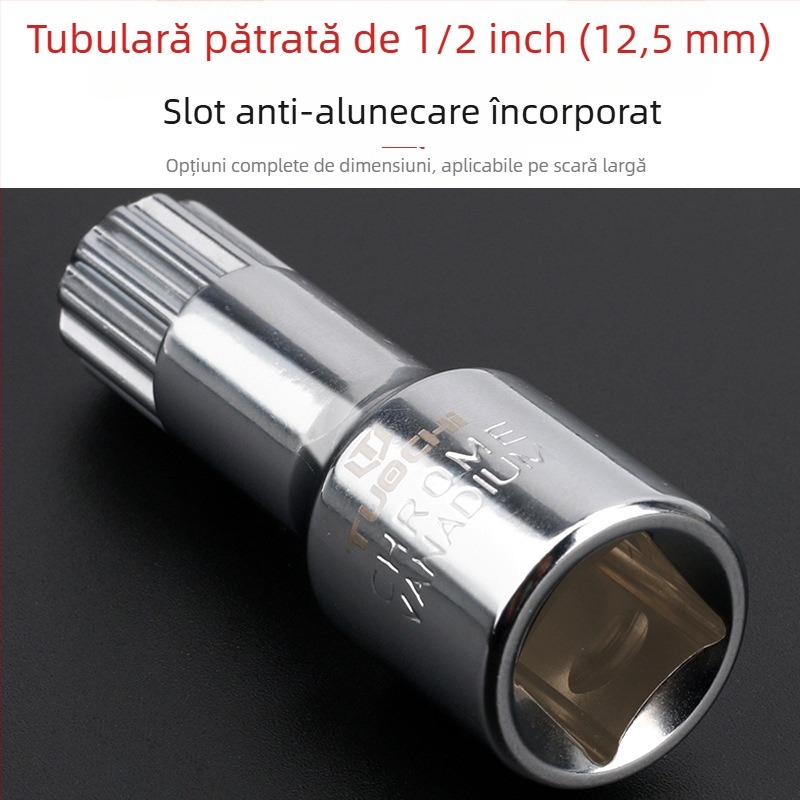 Teacă pentru șurubul de drenaj al uleiului din cutia de viteze – unealtă demontare/montare (M16 H17 S8 S10)