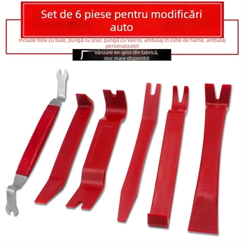 Set de 6 unelte pentru modificări la interiorul mașinii și sistemul audio, incluzând unelte de demontare și șurubelnițe