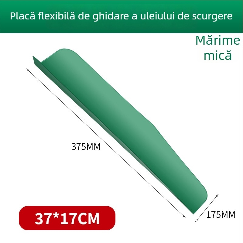 Unealtă flexibilă de drenaj și ghidare a uleiului, cu pâlnie pliabilă