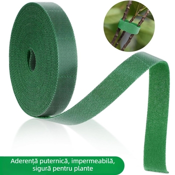 Legături Velcro pentru plante – fixare și modelare a plantelor verzi – set de grădinărit din trei piese