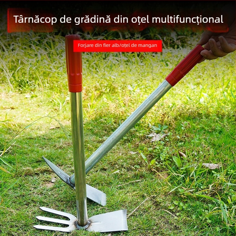 Mini lopată de grădină pentru plantarea florilor și legumelor, săpat și îndepărtarea buruienilor
