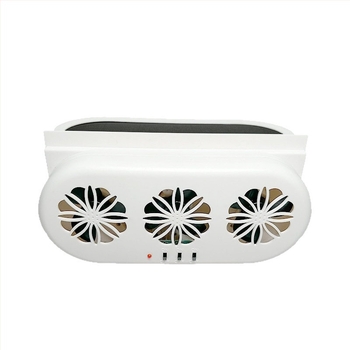 Model nou de vară: ventilator auto alimentat cu energie solară pentru circulația aerului și răcirea vehiculului