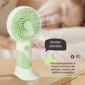 Ventilator USB mini, 3 trepte, 3 palete, compact și portabil