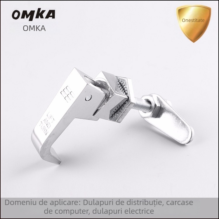 MS309-1 Încuietoare mecanică pentru ușile de dulap electric, cu mâner, pentru panouri de distribuție