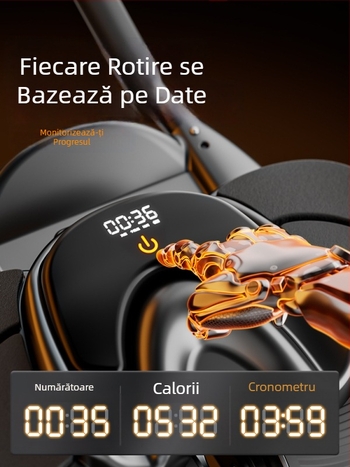 Roată abdominală cu revenire automată, 2025 nou model, pentru uz casnic, cu patru roți, echipament de fitness