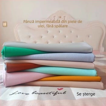 Pătură impermeabilă pentru pat din pânză, protecție împotriva urinei pentru persoane în vârstă, sugari și animale de companie, moale