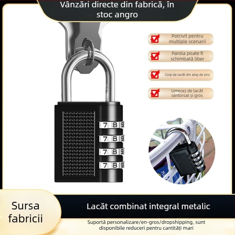 Lacăt cu cod digital portabil pentru dulapuri și uși